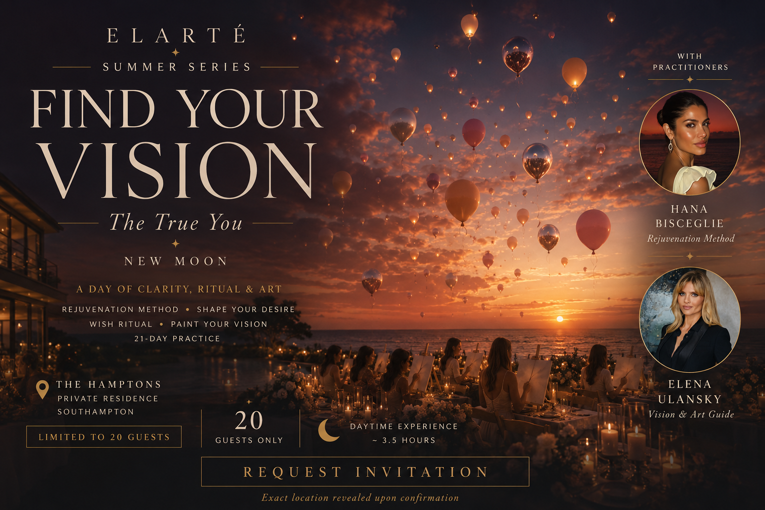 ELARTĒ · Find Your Dream · Summer Series · The Hamptons
